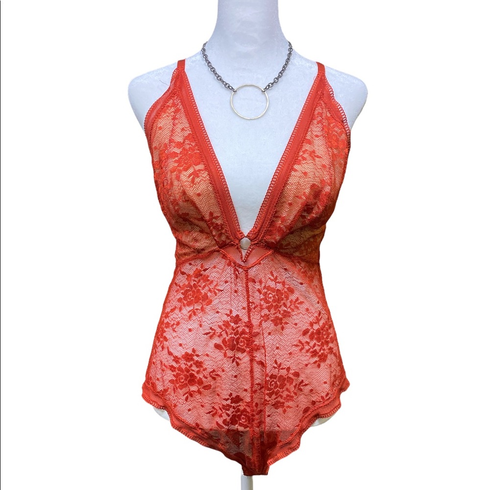 Free People lace bodysuit